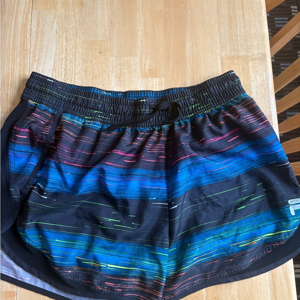 Fila Multicolor Athletic Shorts